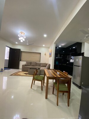 Living Room in 2 BHK Apartment at Kondapur – for Rent