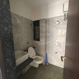 Bathroom in 1.5 BHK Apartment at Paradigm El Signora, Jogeshwari West – for Rent