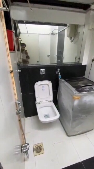 Master Bedroom in 1 BHK Apartment at Neelganga Apartment, Lower Parel – for Rent