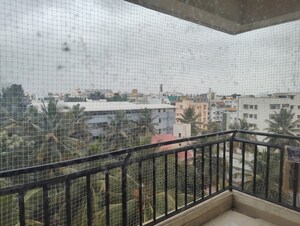 Balcony in 3 BHK Apartment at Nagarjuna Green Ridge, Hsr Layout – for Rent