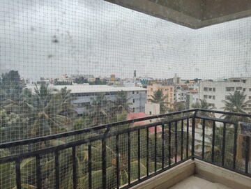 Balcony in 3 BHK Apartment at Nagarjuna Green Ridge, Hsr Layout – for Rent