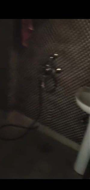 Bathroom in 3 BHK Builder Floor at Mahavir Enclave – for Sale