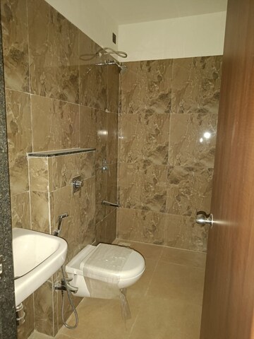 Bathroom in 2 BHK Apartment at VTP Cygnus, Kharadi – for Rent