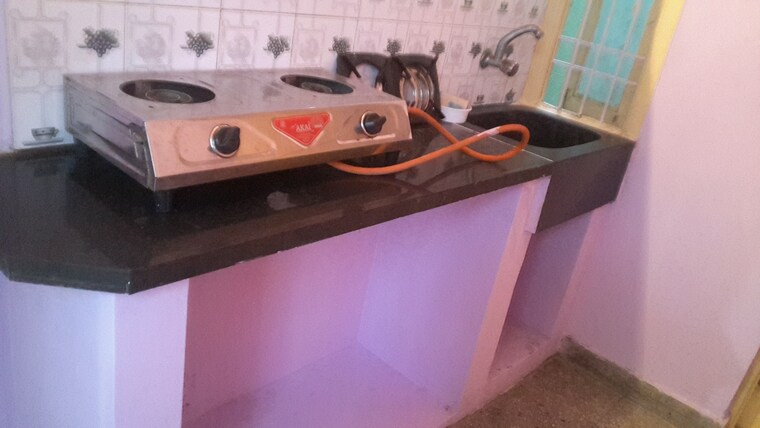 Kitchen, ganga nagar 1 Bedroom 648 Sq.Ft. Independent House In Ganga Nagar Bangalore 9687874