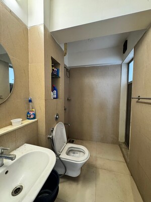 Bathroom in 2.5 BHK Apartment at Lodha Splendora, Ghodbunder Road – for Rent