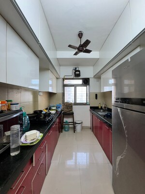 Kitchen in 2.5 BHK Apartment at Lodha Splendora, Ghodbunder Road – for Rent