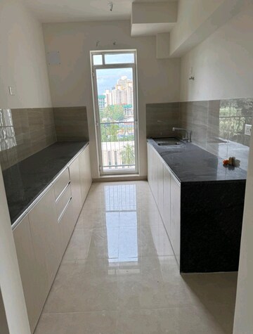 Kitchen in 3 BHK Apartment at Indiabulls One Indiabulls, Pokhran Road No Two – for Rent