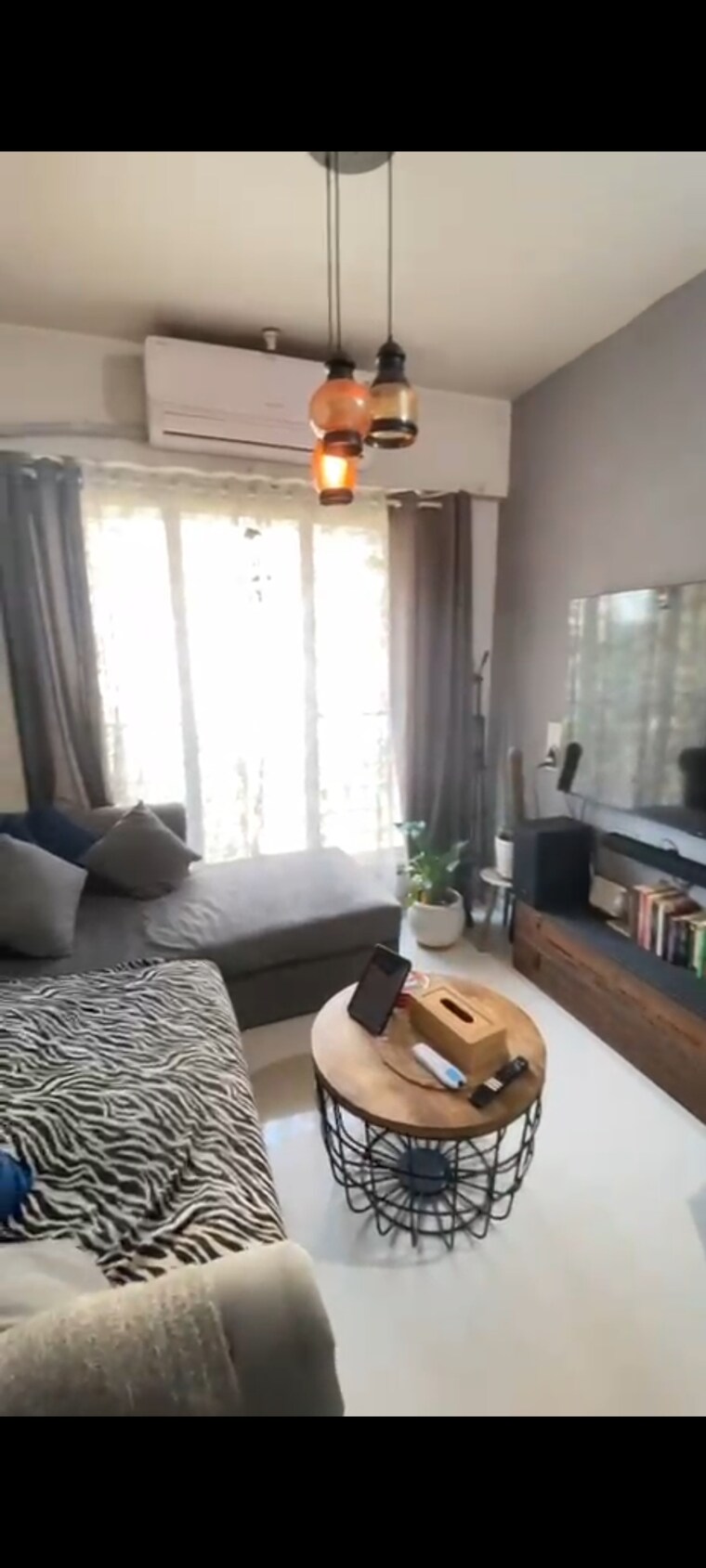 Living Room, panom-park 1 Bedroom 415 Sq.Ft. Apartment In Vile Parle East Mumbai 9687911