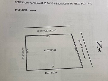  Plot – Map Location View at Yapral - for Sale