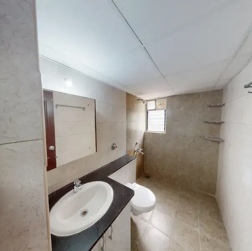 Bathroom in 2 BHK Apartment at Orchid Lakeview, Bellandur – for Sale
