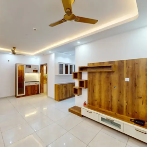 Living Room in 2 BHK Apartment at Prestige Park Square, Weavers Colony – for Sale