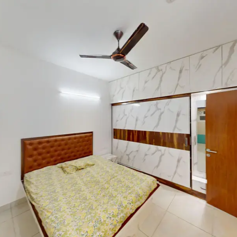 Bedroom, prestige-park-square 2 Bedroom 1115 Sq.Ft. Apartment In Weavers Colony Bangalore 9687940