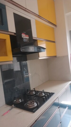 Kitchen in 2 BHK Apartment at Gulshan Bellina, Sector 16 Greater Noida – for Rent
