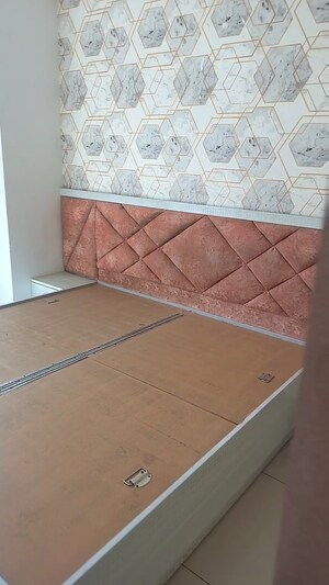 Master Bedroom in 2 BHK Apartment at Gulshan Bellina, Sector 16 Greater Noida – for Rent