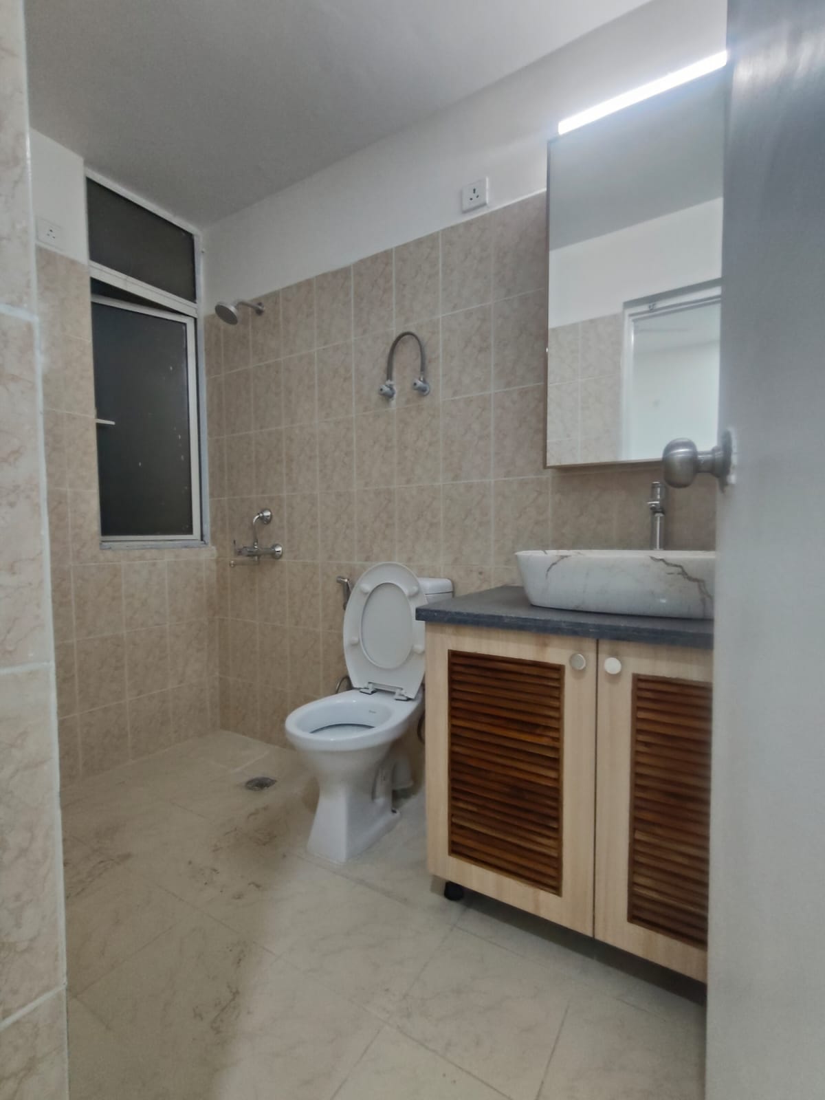 Bathroom in 4 BHK Apartment at SARE Petioles, Sector 92 – for Rent