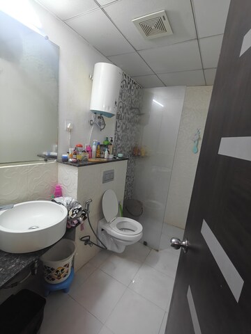 Bathroom in 3 BHK Apartment at Gaur Saundaryam, Tech Zone 4 Greater Noida – for Rent