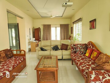 Living Room in 3 BHK Apartment at Manbhum Bougainville, Kompally – for Sale