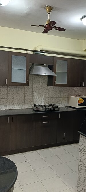 Kitchen in 3 BHK Builder Floor at M2K Aura, Sector 47 – for Rent