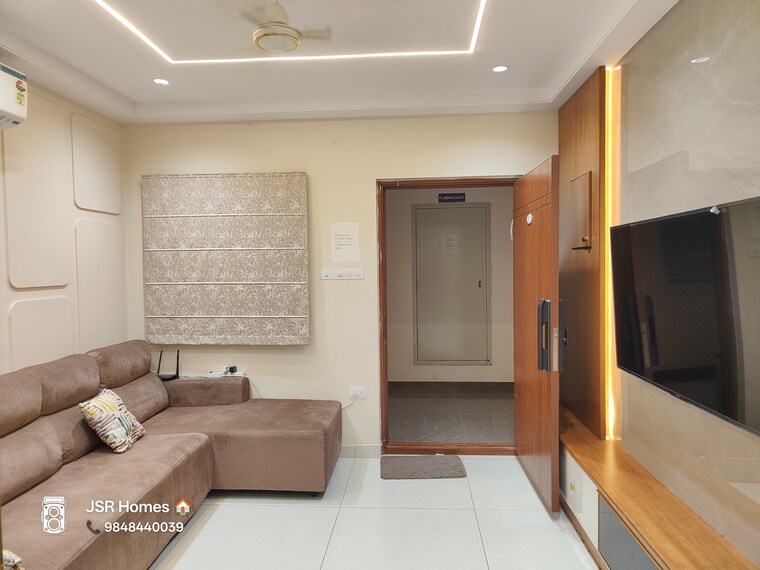 Living Room, aparna-serenity 3 Bedroom 1550 Sq.Ft. Apartment In Kompally Hyderabad 9687988