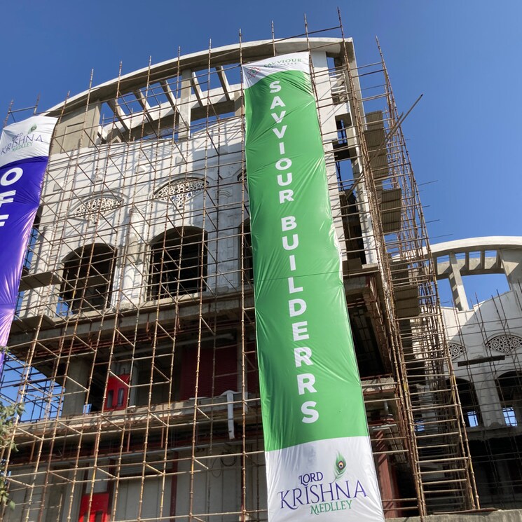 Exterior View, saviour-lord-krishna-medlley Studio 560 Sq.Ft. Apartment In Gaur Yamuna City Greater Noida 9688008