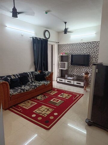 Living Room in 2 BHK Apartment at Godrej Greens, Undri – for Rent
