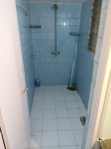Bathroom in 2 BHK Apartment at Guru Ganesh Nagar Society, Kothrud – for Rent