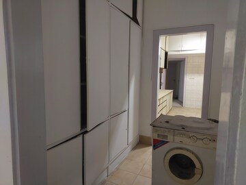 Bathroom in 3 BHK Apartment at New Chanakya CHS, Boat Club Road – for Rent