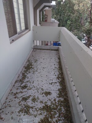 Building Lobby in 3 BHK Apartment at New Chanakya CHS, Boat Club Road – for Rent