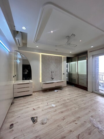 Living Room in 4 BHK Apartment at Freedom Fighters Enclave – for Rent