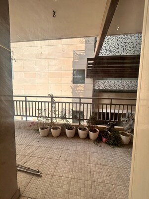 Balcony in 4 BHK Apartment at Freedom Fighters Enclave – for Rent