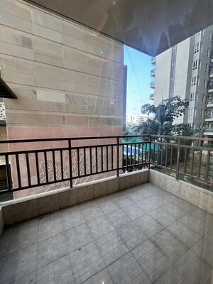 Balcony in 4 BHK Apartment at Freedom Fighters Enclave – for Rent