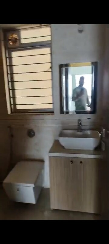 Bathroom in 2 BHK Apartment at Chandak Paloma, Goregaon East – for Rent