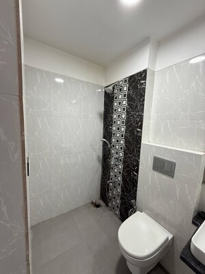 Bathroom in 2 BHK Apartment at Omkar Ananta, Goregaon East – for Rent