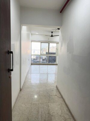 Building Lobby in 2 BHK Apartment at Omkar Ananta, Goregaon East – for Rent
