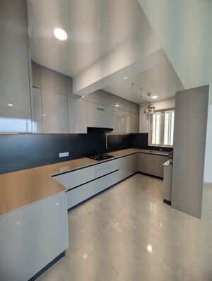 Kitchen in 3.5 BHK Apartment at Aurum Q Residences, Ghansoli – for Sale
