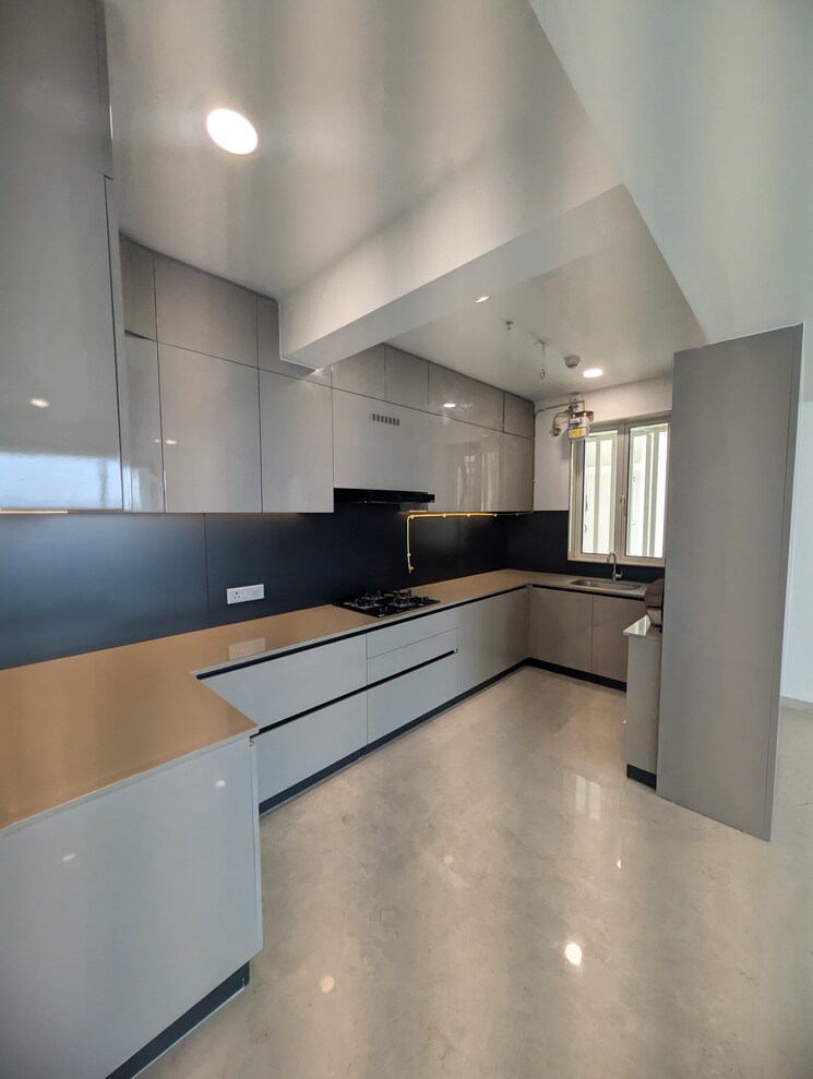 Kitchen, aurum-q-residences 3.5 Bedroom 1260 Sq.Ft. Apartment In Ghansoli Navi Mumbai 9688175