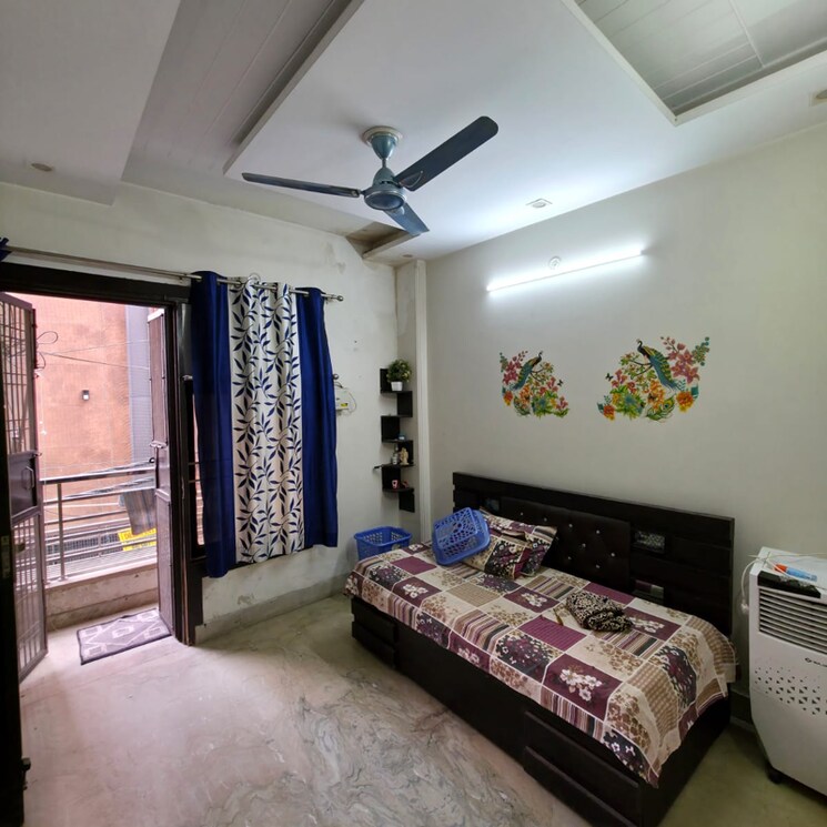 Bedroom, rama park 3 Bedroom 120 Sq.Yd. Builder Floor In Rama Park Delhi 9688215
