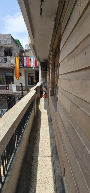 Balcony in 3 BHK Builder Floor at Ram Nagar – for Sale