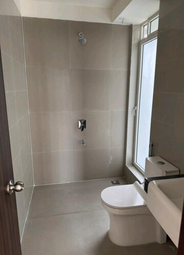 Bathroom in 3 BHK Apartment at Indiabulls One Indiabulls, Pokhran Road No Two – for Rent
