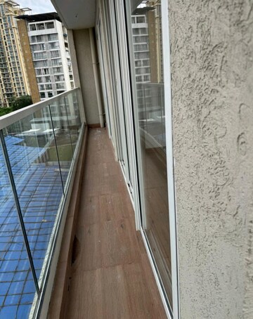Balcony in 3 BHK Apartment at Indiabulls One Indiabulls, Pokhran Road No Two – for Rent