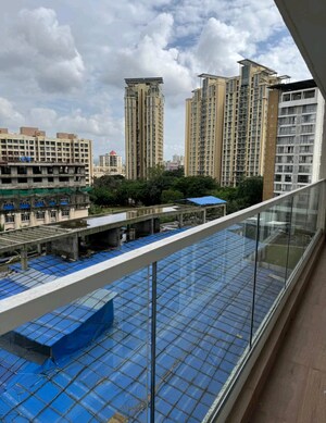 Balcony in 3 BHK Apartment at Indiabulls One Indiabulls, Pokhran Road No Two – for Rent