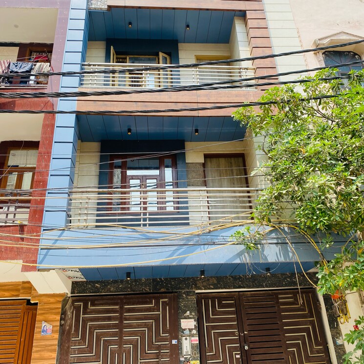 Exterior View, dwarka mor 2 Bedroom 60 Sq.Yd. Builder Floor In Dwarka Mor Delhi 9688282