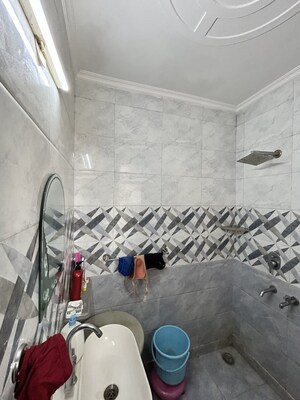 Bathroom in 3 BHK Builder Floor at Ashoka Enclave – for Rent