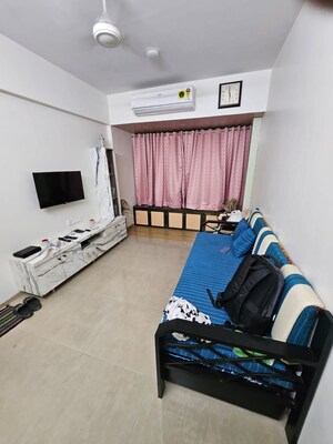 Bedroom in 1 BHK Apartment at Swaraj Planet, Kopar Khairane – for Rent