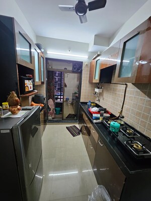 Master Bedroom in 1 BHK Apartment at Swaraj Planet, Kopar Khairane – for Rent