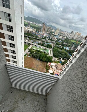 Balcony in 2 BHK Apartment at Piramal Vaikunth, Balkum Pada – for Rent