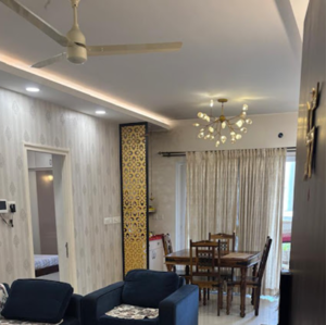 Living Room in 3 BHK Apartment at Casagrand Lorenza, Agrahara Badavane – for Rent