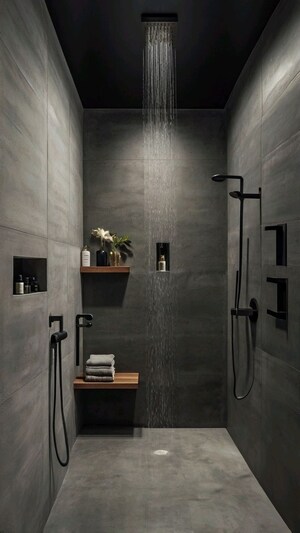 Bathroom in 4 BHK Villa at Hoskote Malur Road – for Sale