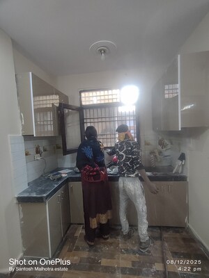 Kitchen in 2 BHK Builder Floor at Dwarka Mor – for Rent