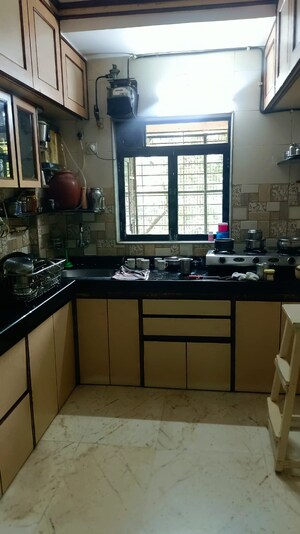 Kitchen in 2 BHK Apartment at Krishna Residency Malad West, Malad West – for Sale